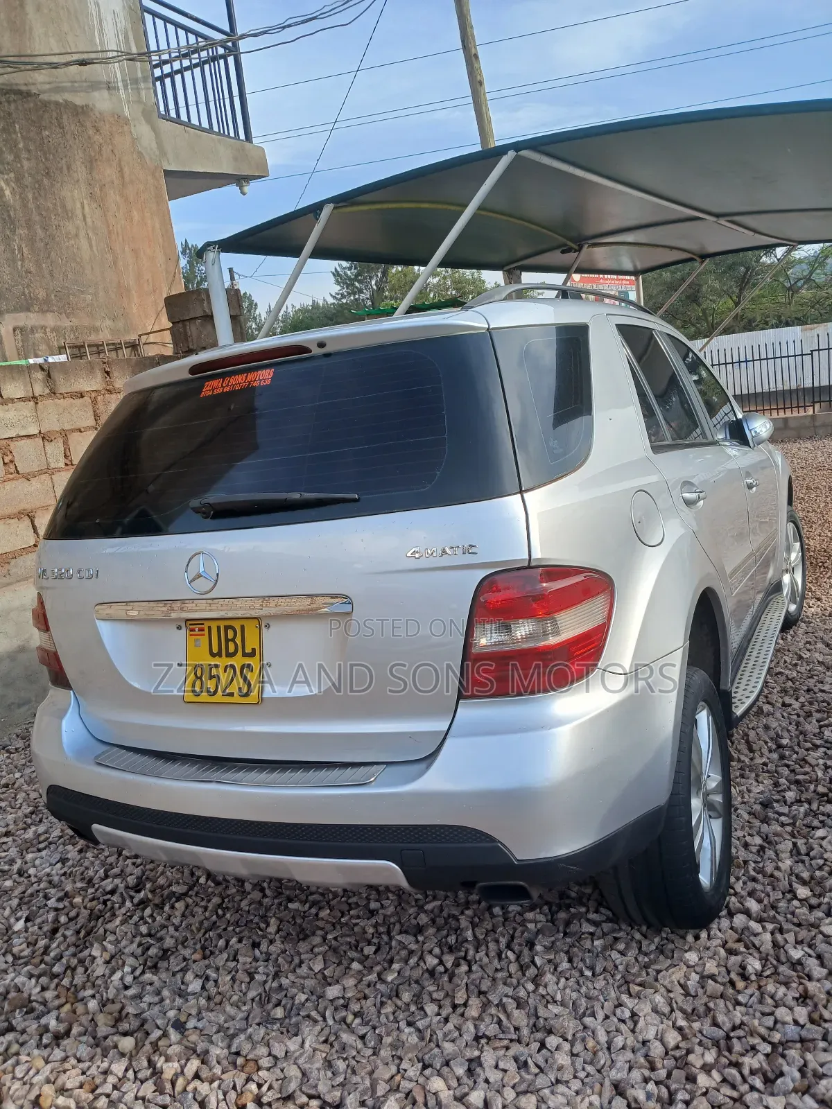 Mercedes-Benz M Class ML320 BlueTEC AWD 4MATIC 2009 Gray