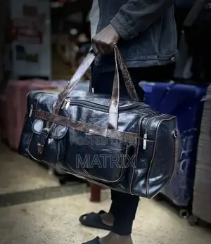 Heavy Duty Leather Travel Bag