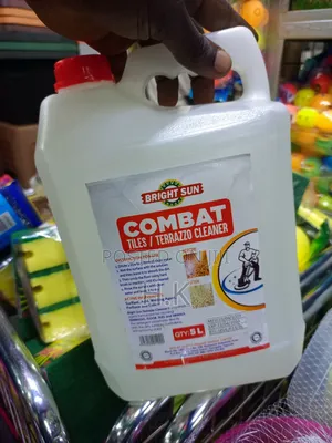 5-liter Bright Sun Combat Tiles/Terrazzo Cleaner.