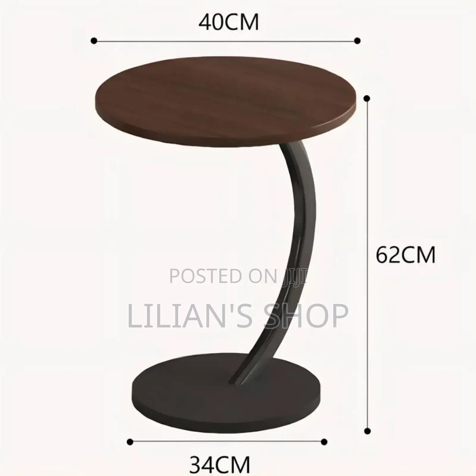 C-Shaper(Curved) Coffee Beside Table
