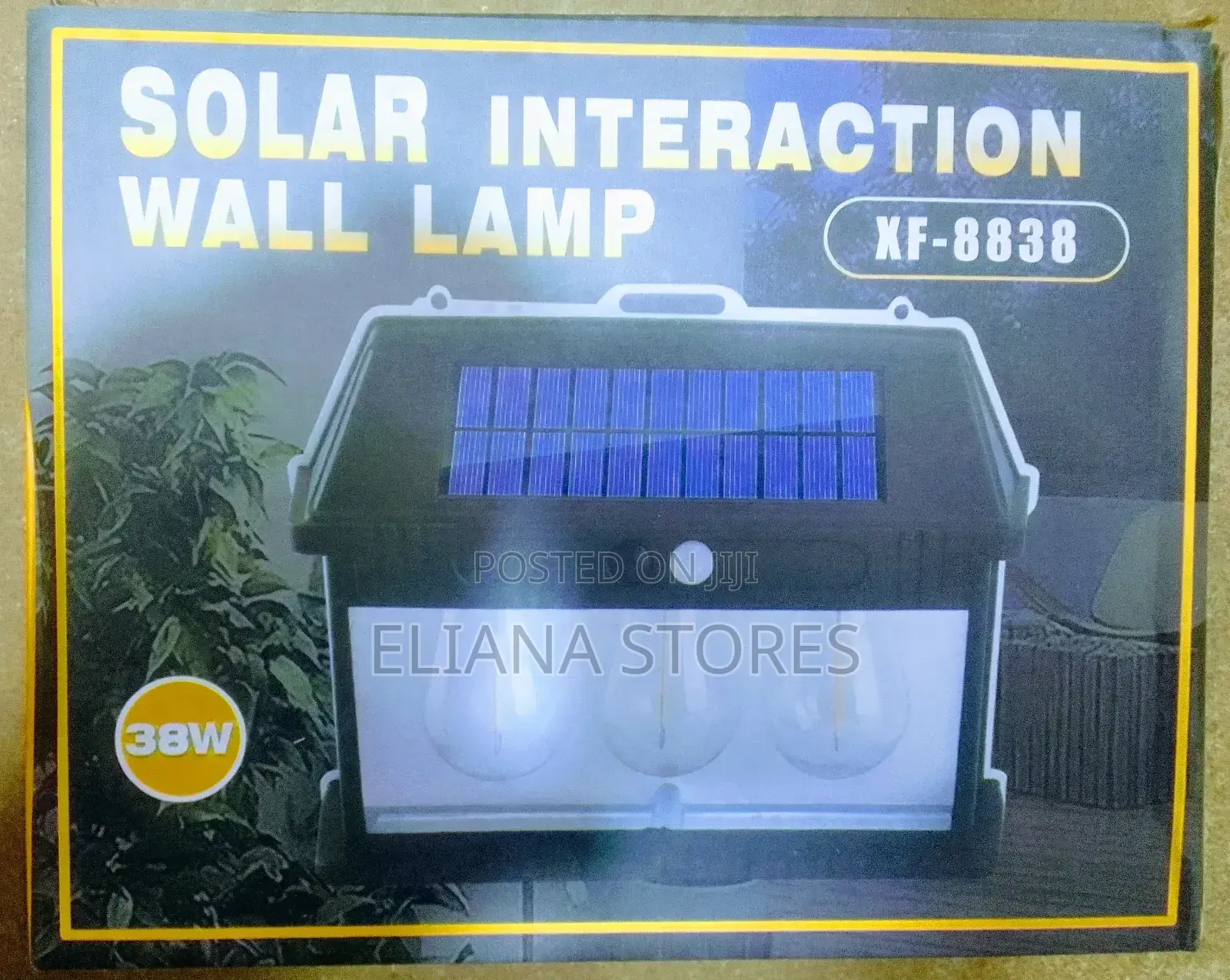 Solar Wall Interaction Lamp