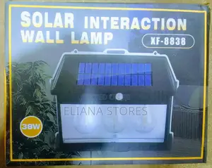 Solar Wall Interaction Lamp