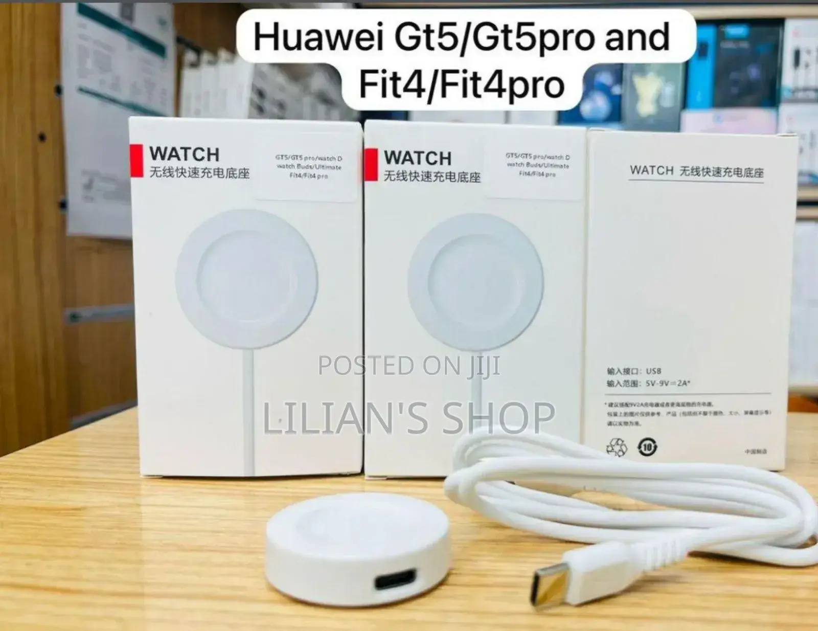 Huawei Watch Charger Original Gt5, Gt5 Pro, Fit 4, Fit 4 Pro
