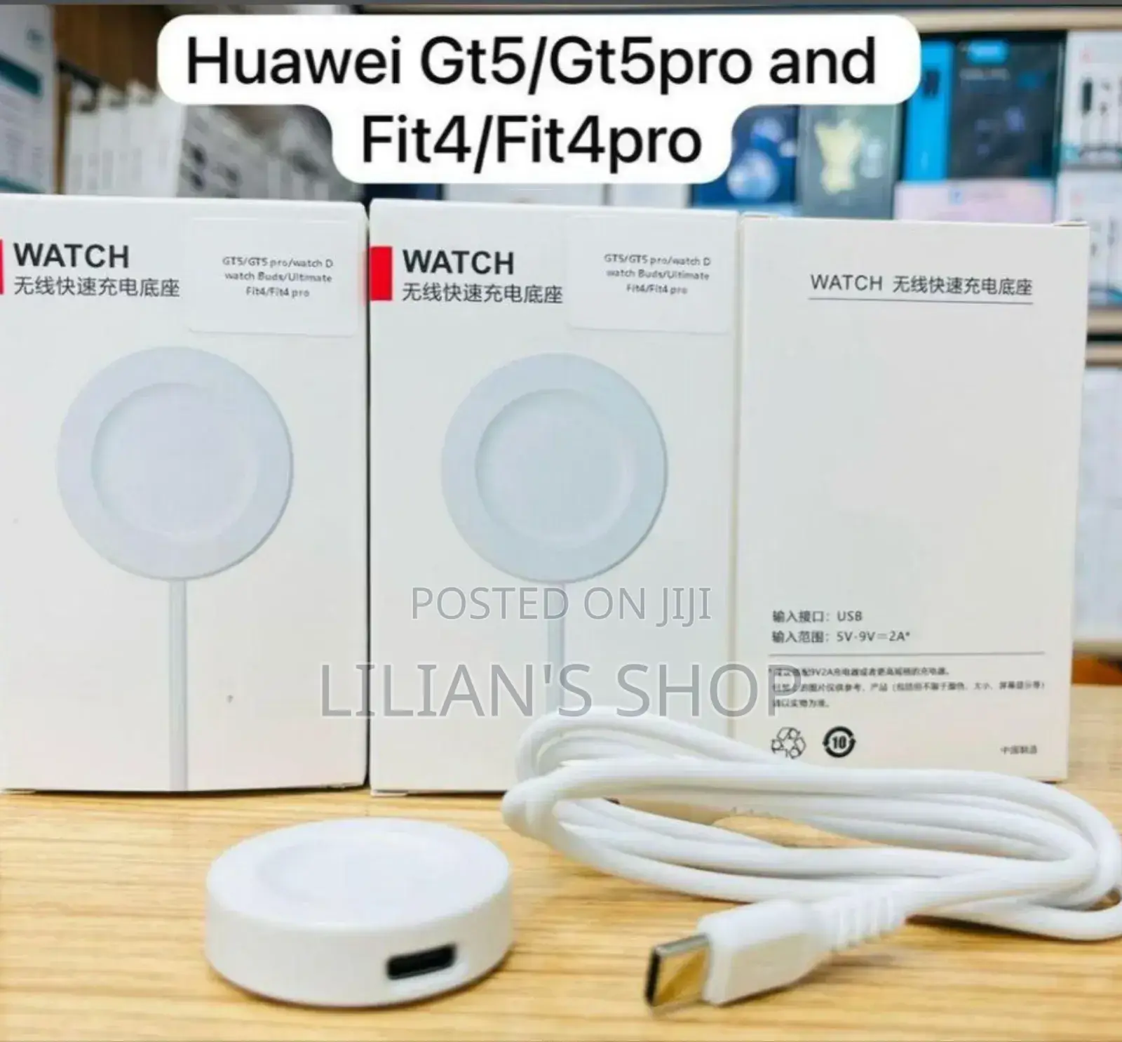 Huawei Watch Charger Original Gt5, Gt5 Pro, Fit 4, Fit 4 Pro