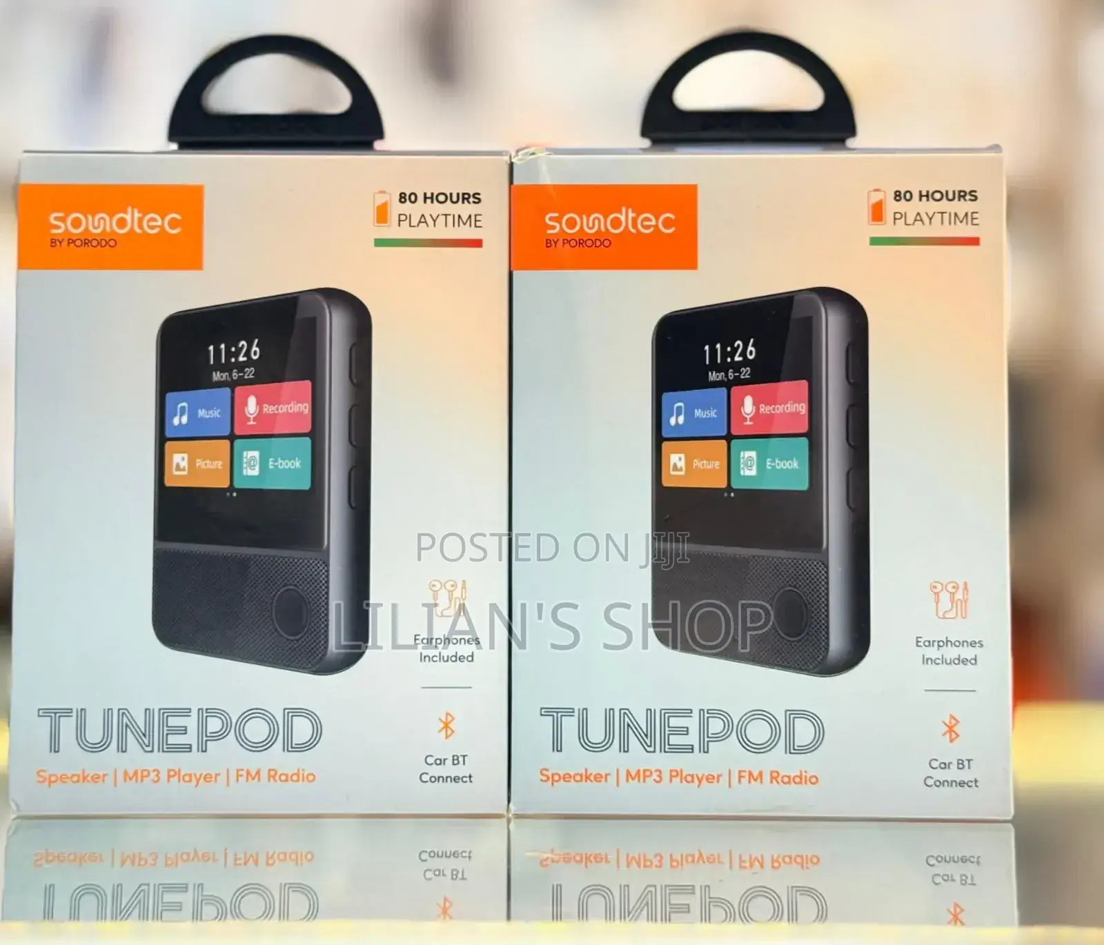 Porodo Soundtec Tune Pod Multimedia Player