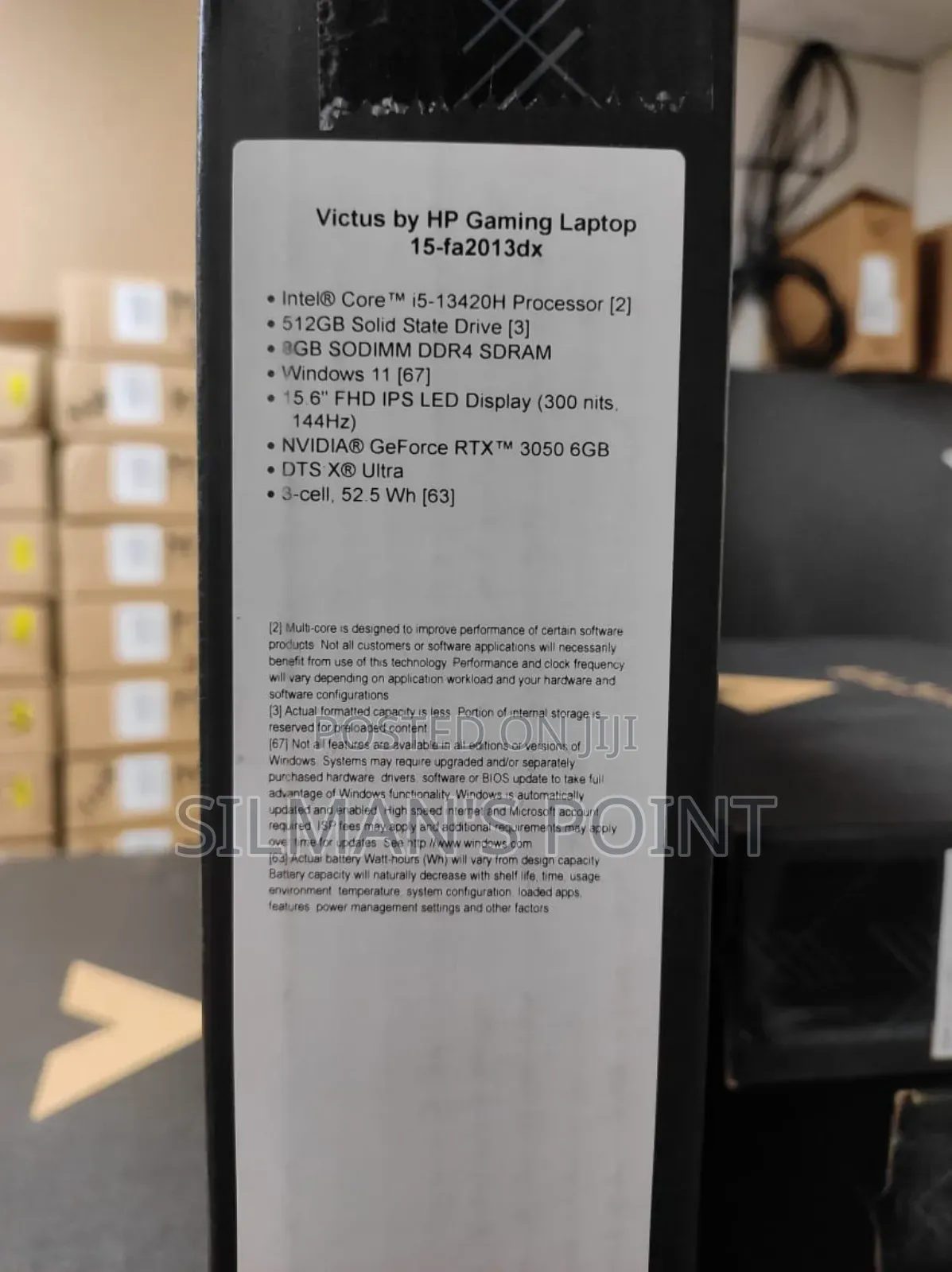 New Laptop HP Victus 15 8GB Intel Core I5 SSD 512GB