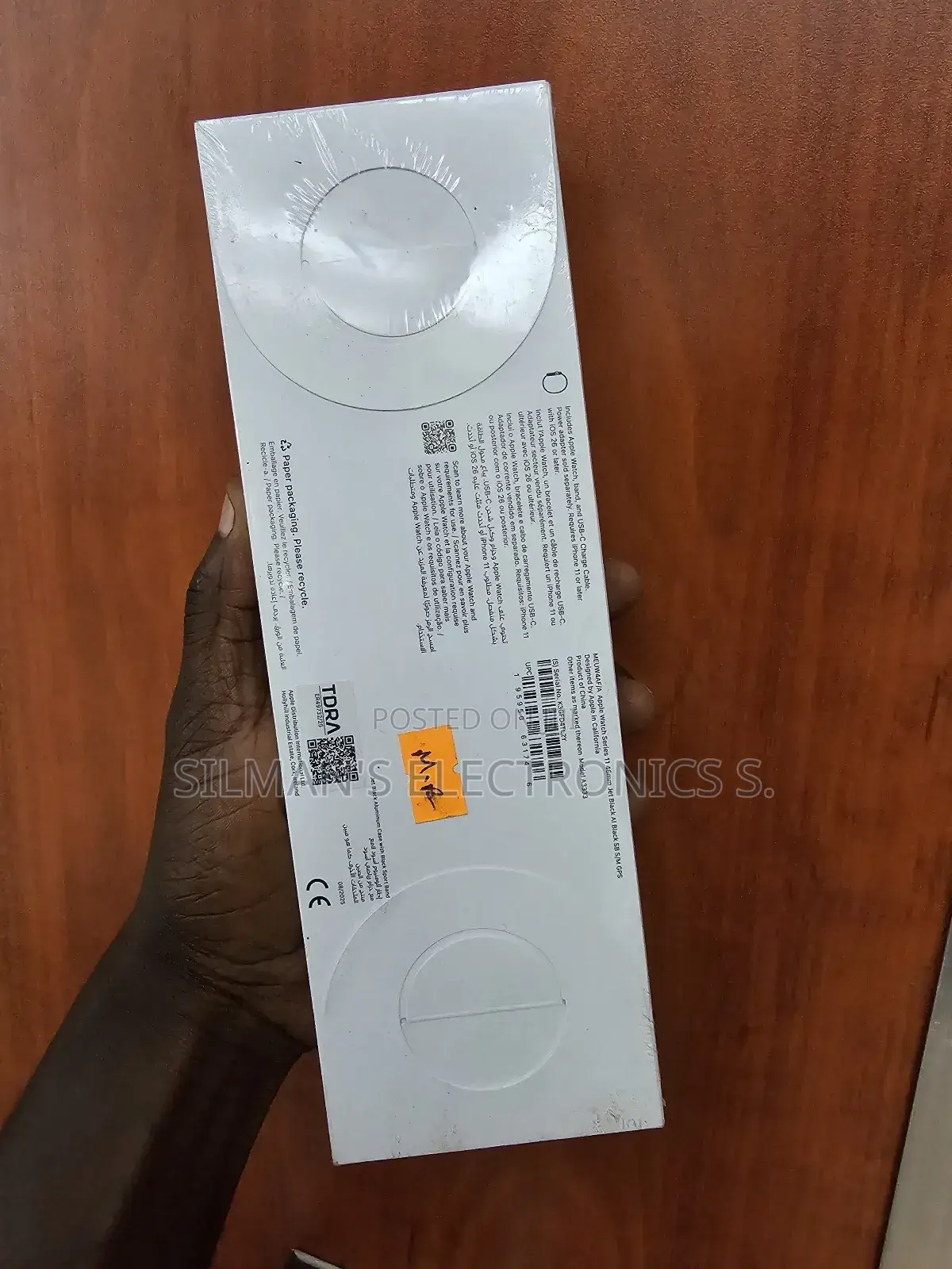 Apple Watch Series 11 46mm Jet Black Latest