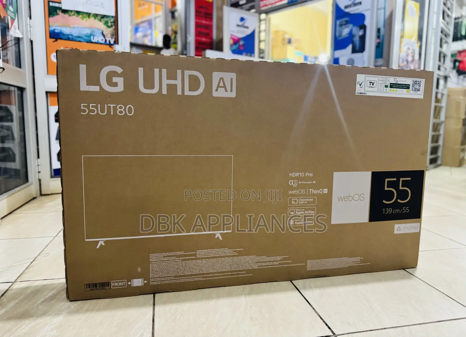 Lg 55inch Real Uhd Smart TVS Original