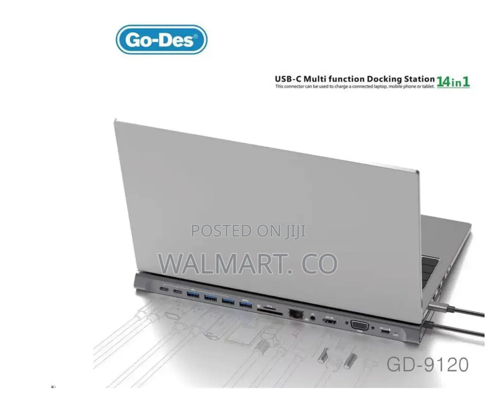 Godes 14 in 1 Docking Station/Usb Hub