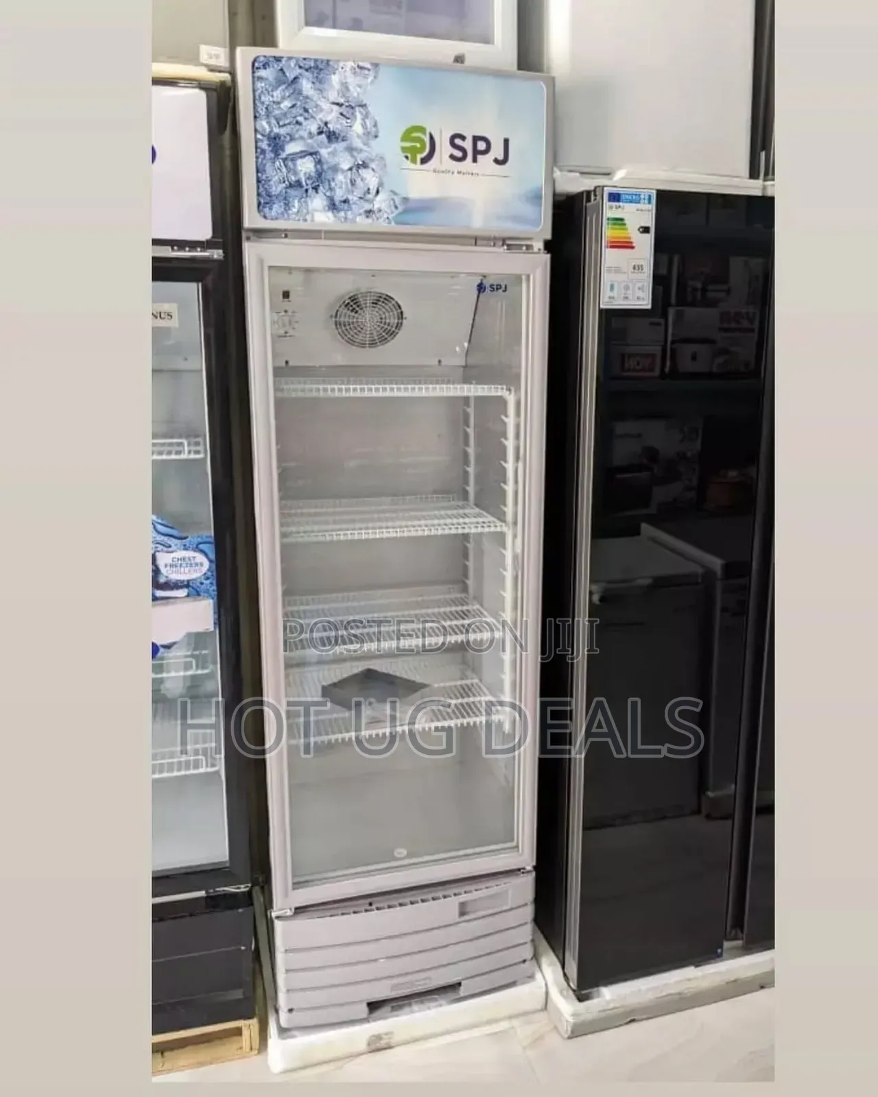 Spj 400l Glass Display Fridge Chiller
