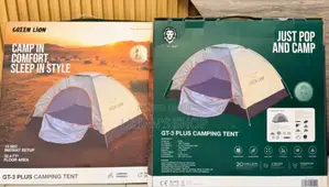 Green Lion Gt3-Plus 3people Auto Camping Tent