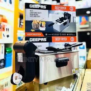 Geepas 3l Premium Stainless Steel Deep Fryer Gdf36015