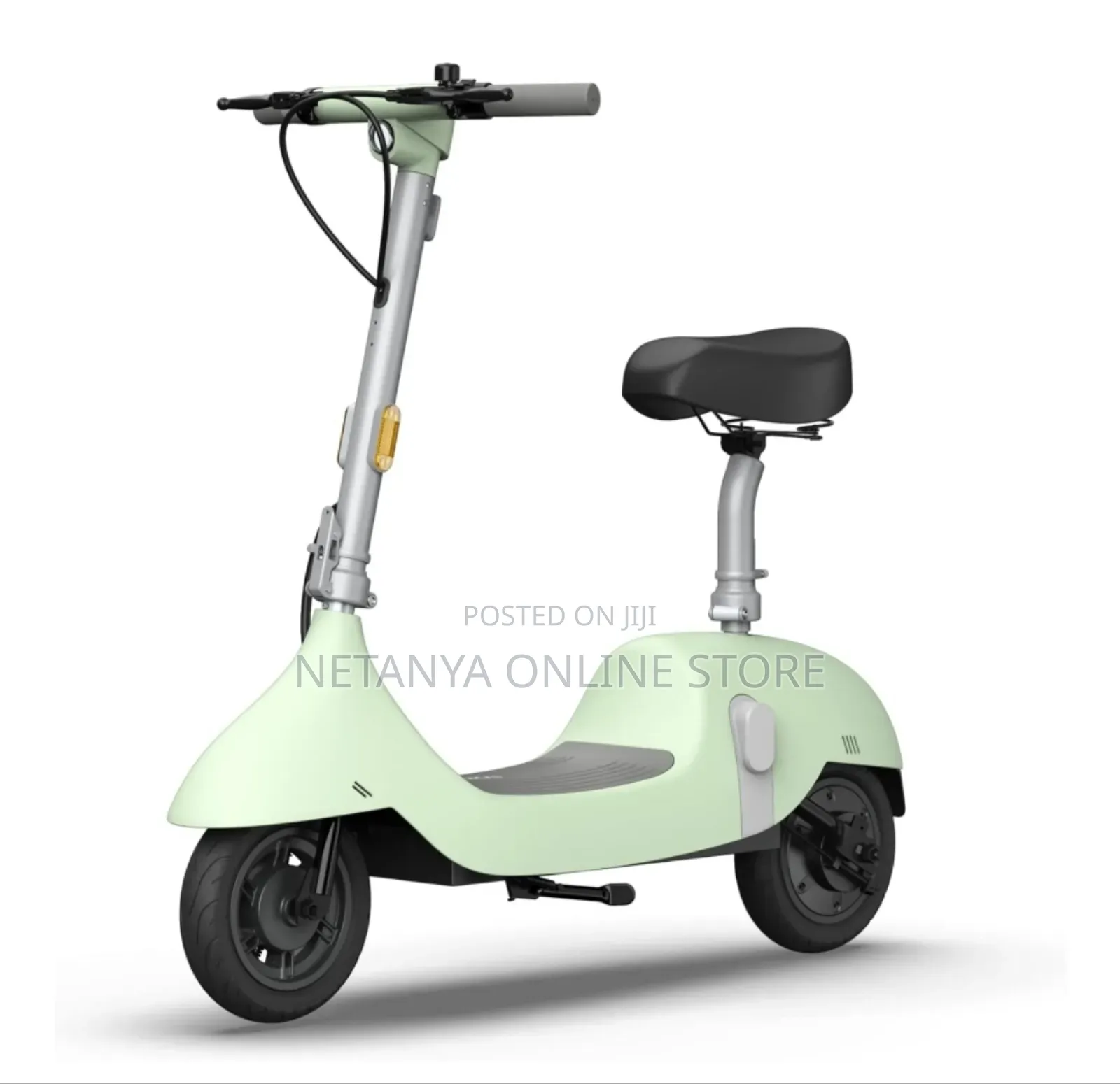 Electric Scooter With a Seat