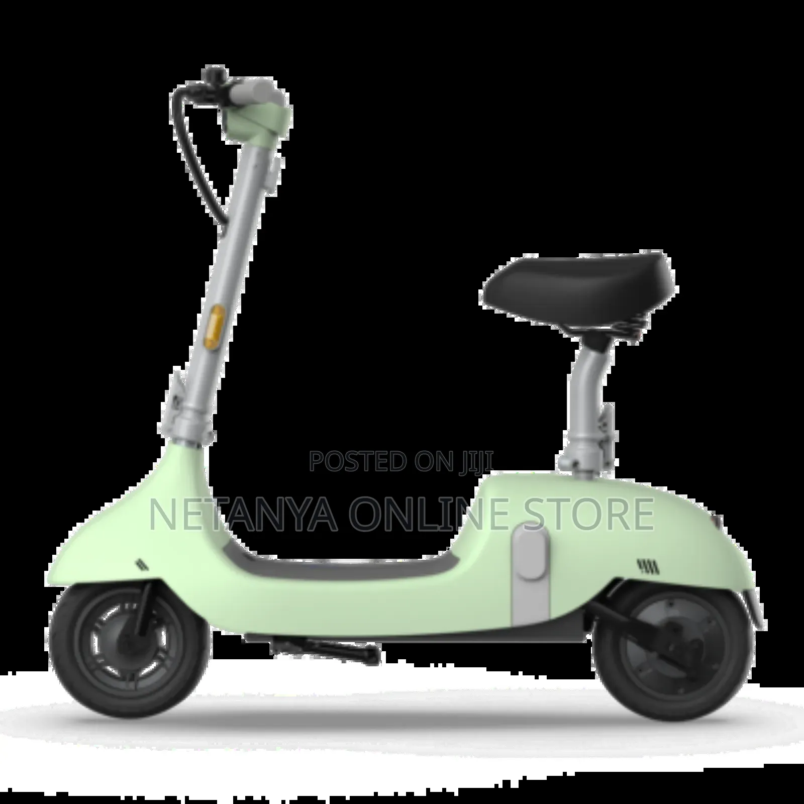 Electric Scooter With a Seat