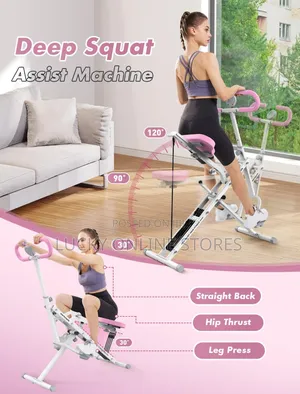 Foldable Rower Fullbody Workout Machine With Resistance Bands