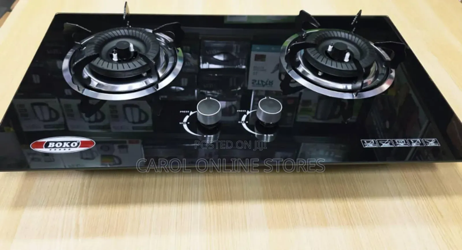 Boko Double Burner Gas Stove