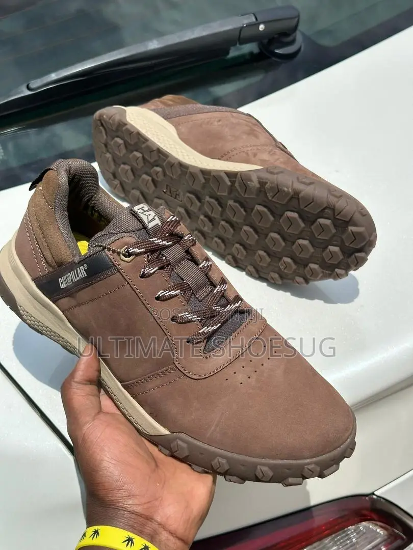 Caterpillar Leather Rubber Canvas