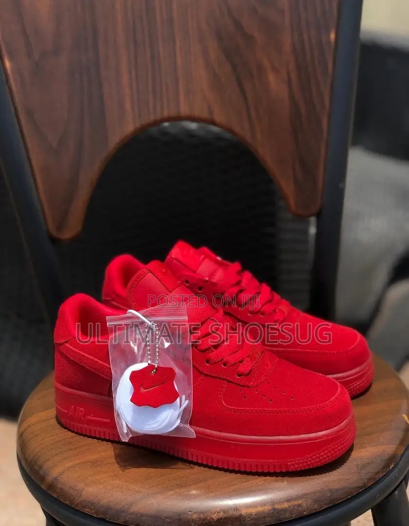 Nike Air Force 1 Suede Red