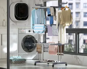 4 Tier Foldable Clothes Drying Rack