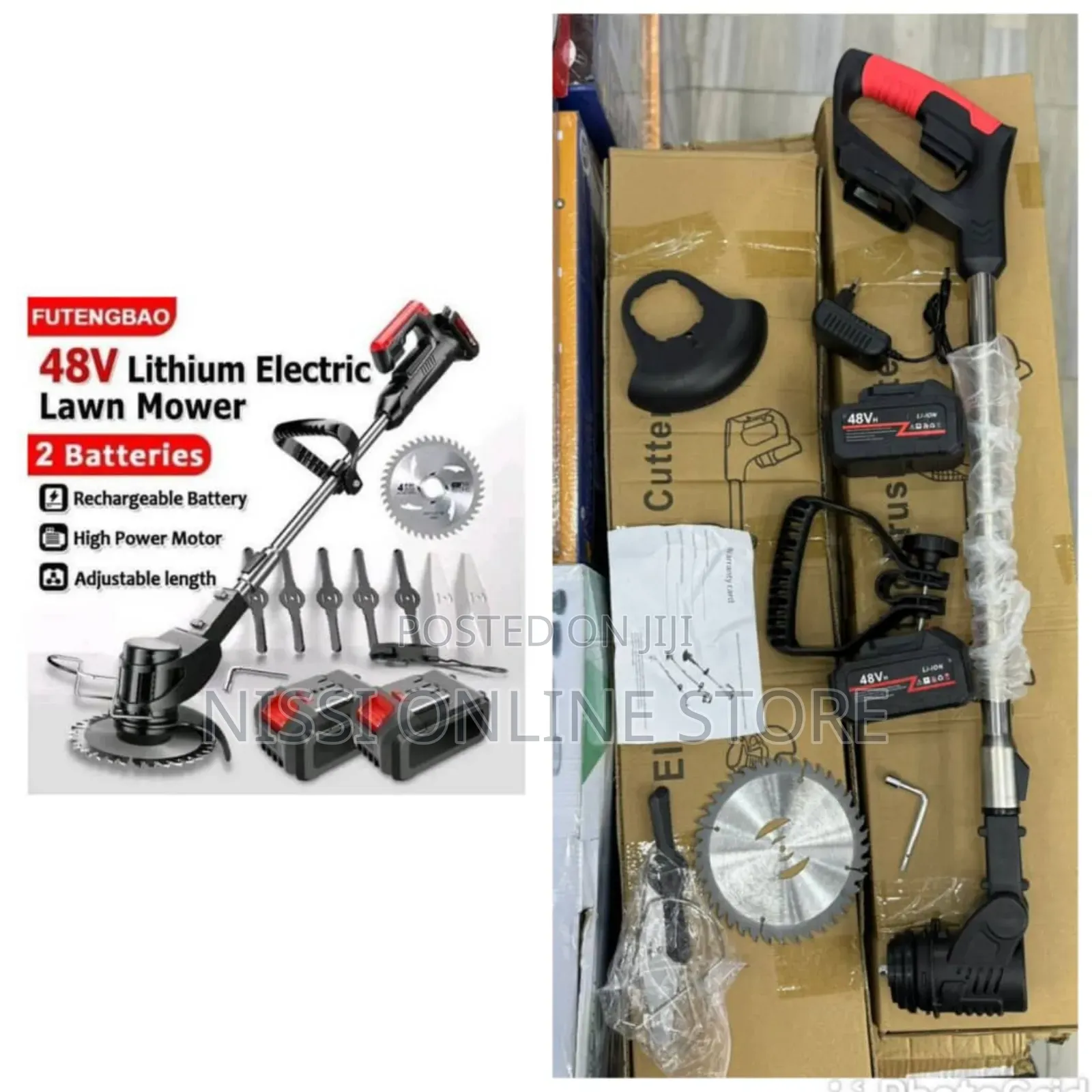48v Lithium Electric Grass Trimmer