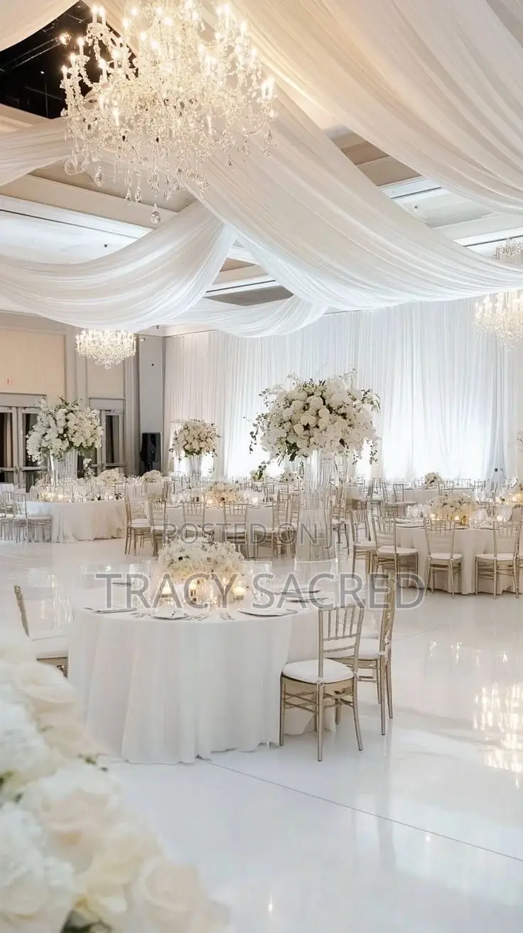 Barbie’S Indoor Wedding Decoration