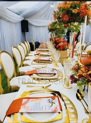 Exquisite Table Set Up Decoration