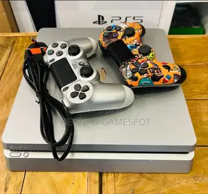 Ps4 Slim Console 500gb a Compact, Powerful Machine in Great Condition