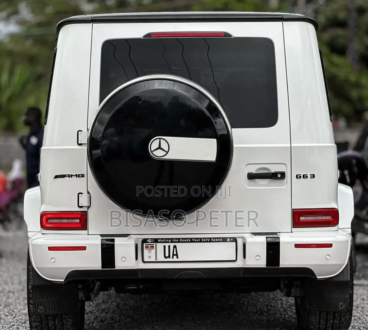 Mercedes-Benz G-Class G 400 d 2021 White
