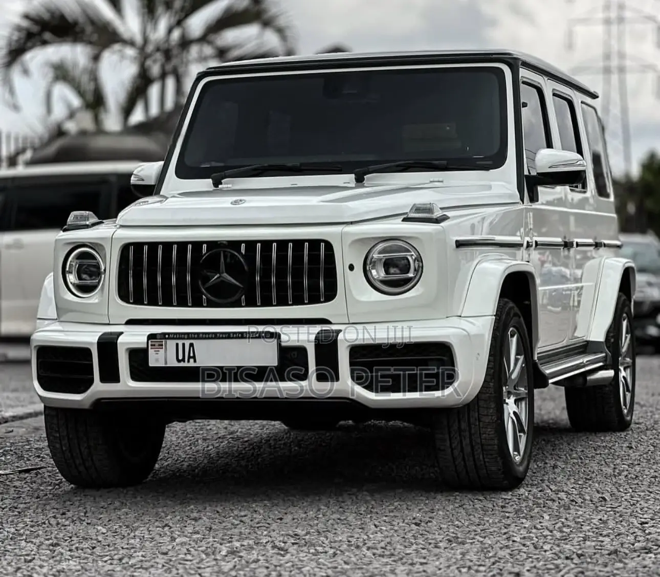 Mercedes-Benz G-Class G 400 d 2021 White