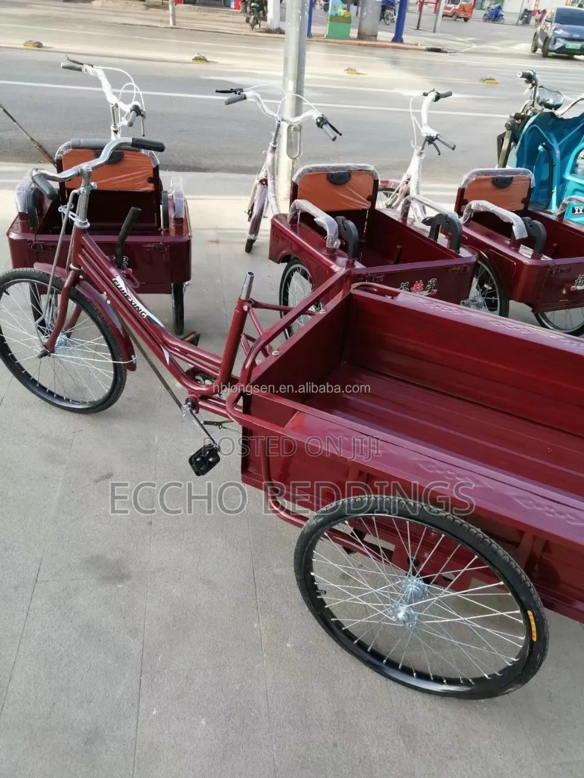 Tri Cycle With a Carrier