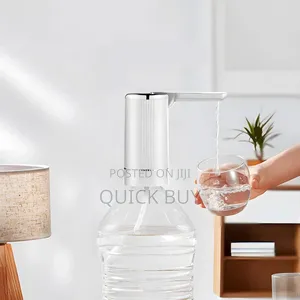 Automatic Water Dispenser Pump Black White