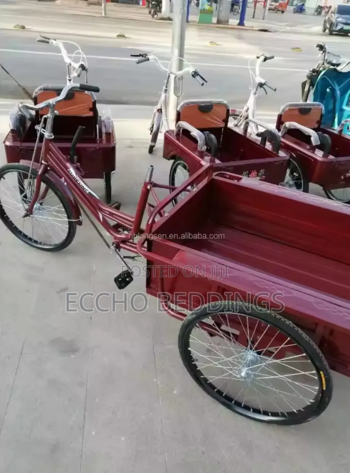 Tri Cycle With a Carrier