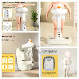 Adjustable Height Baby Shower Stand With Anti-Slip Base