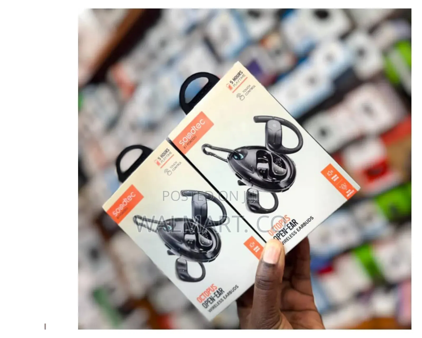 Soundtec Octopus Open Ear Wireless Ear Buds Water Resistant