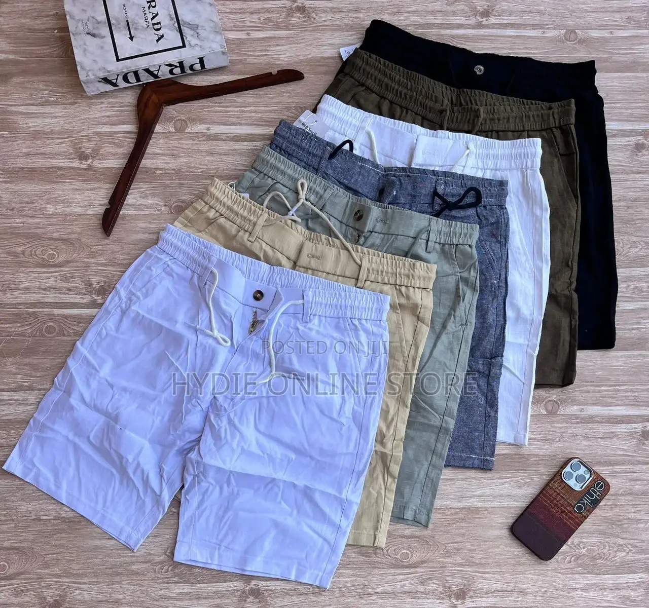 Quality Linen Men’S Shorts