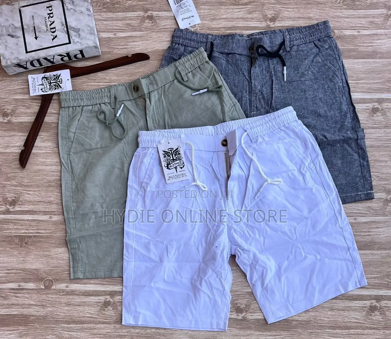 Quality Linen Men’S Shorts
