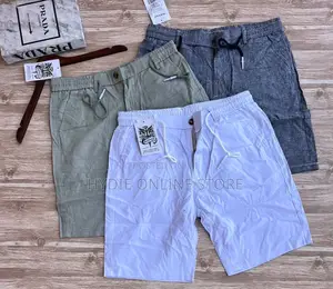 Quality Linen Men’S Shorts