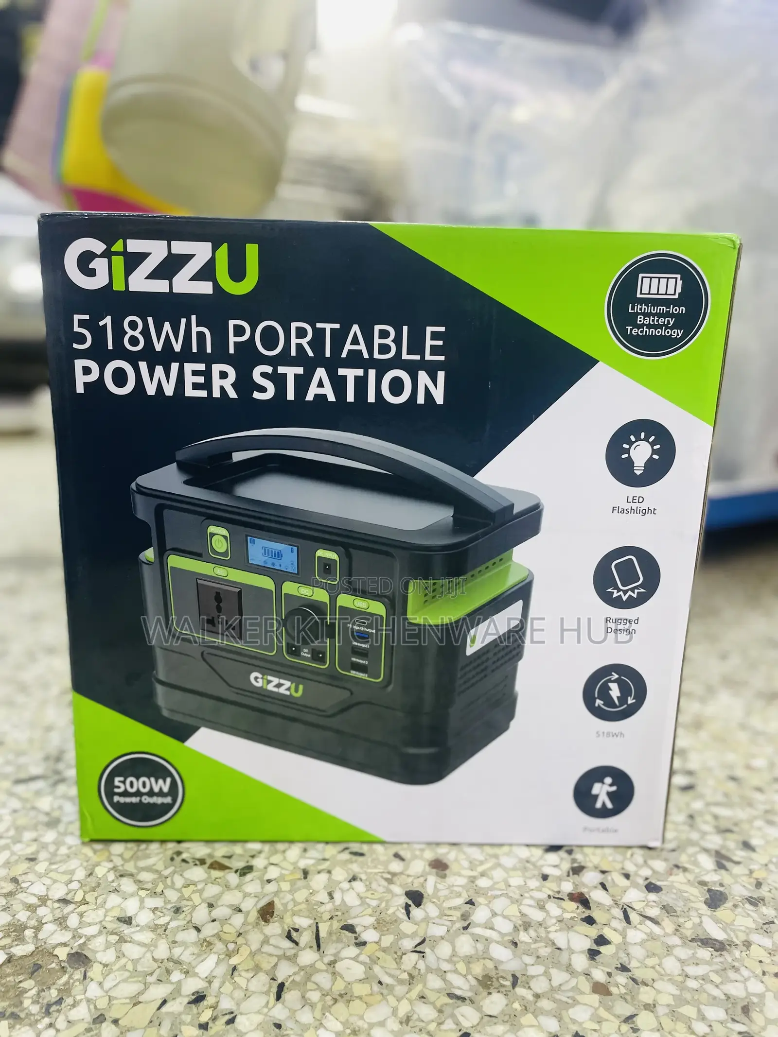 500w Output Portable Power Station