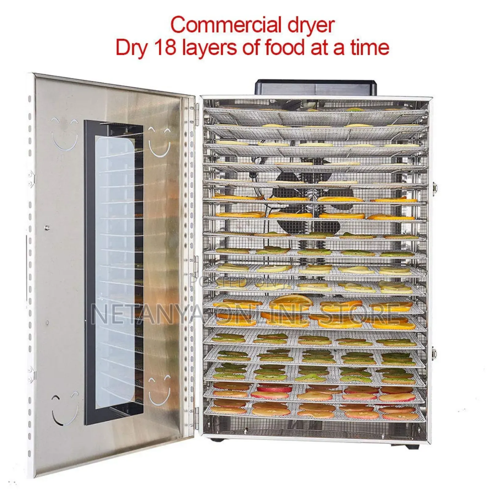 18layers Commercial Food Dehydrating Machine