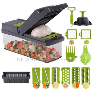 All in 1 Vegetable Chopper With Container