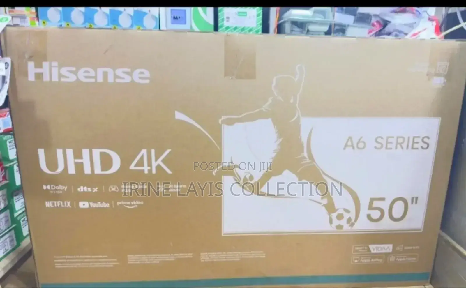 Hisense 50-Inch A6 Series Uhd Smart Tv.