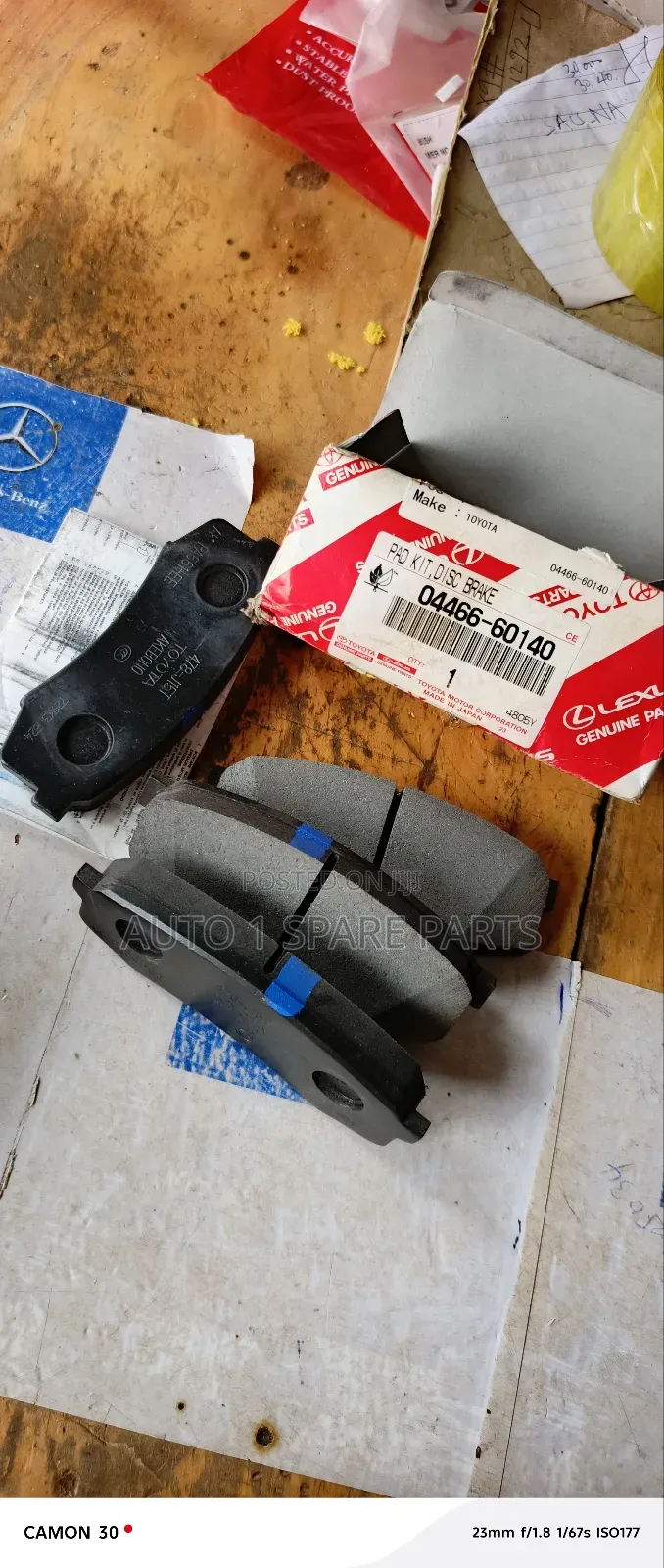 Rear Brake Pads Land Cruiser Prado