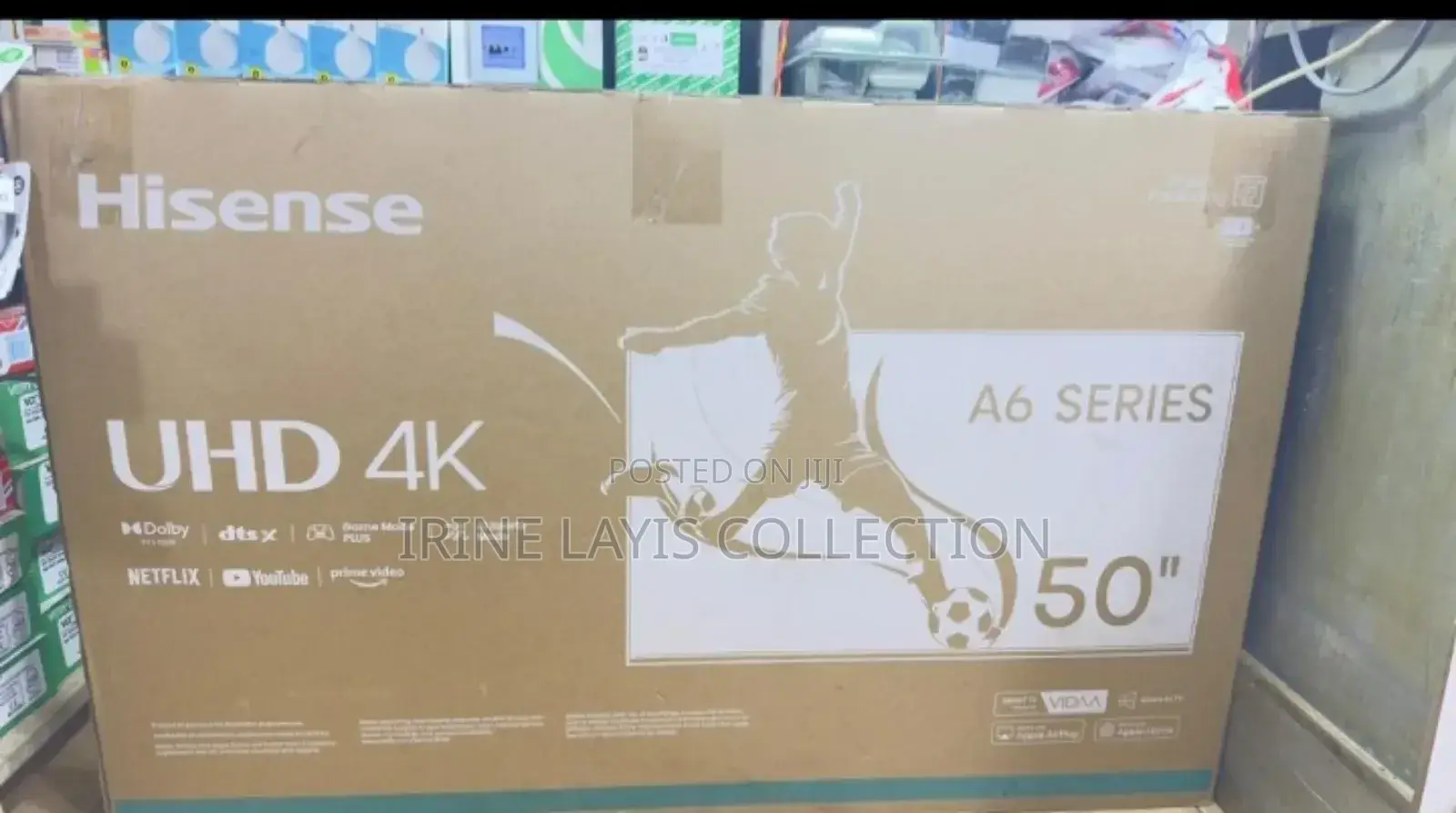 Hisense 50-Inch A6 Series Uhd Smart Tv.