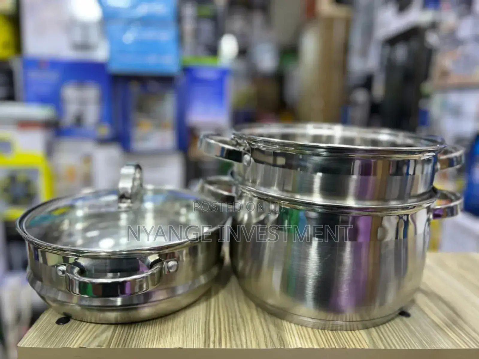 5.1 Litres 3 Layer Stainless Food Steamer.