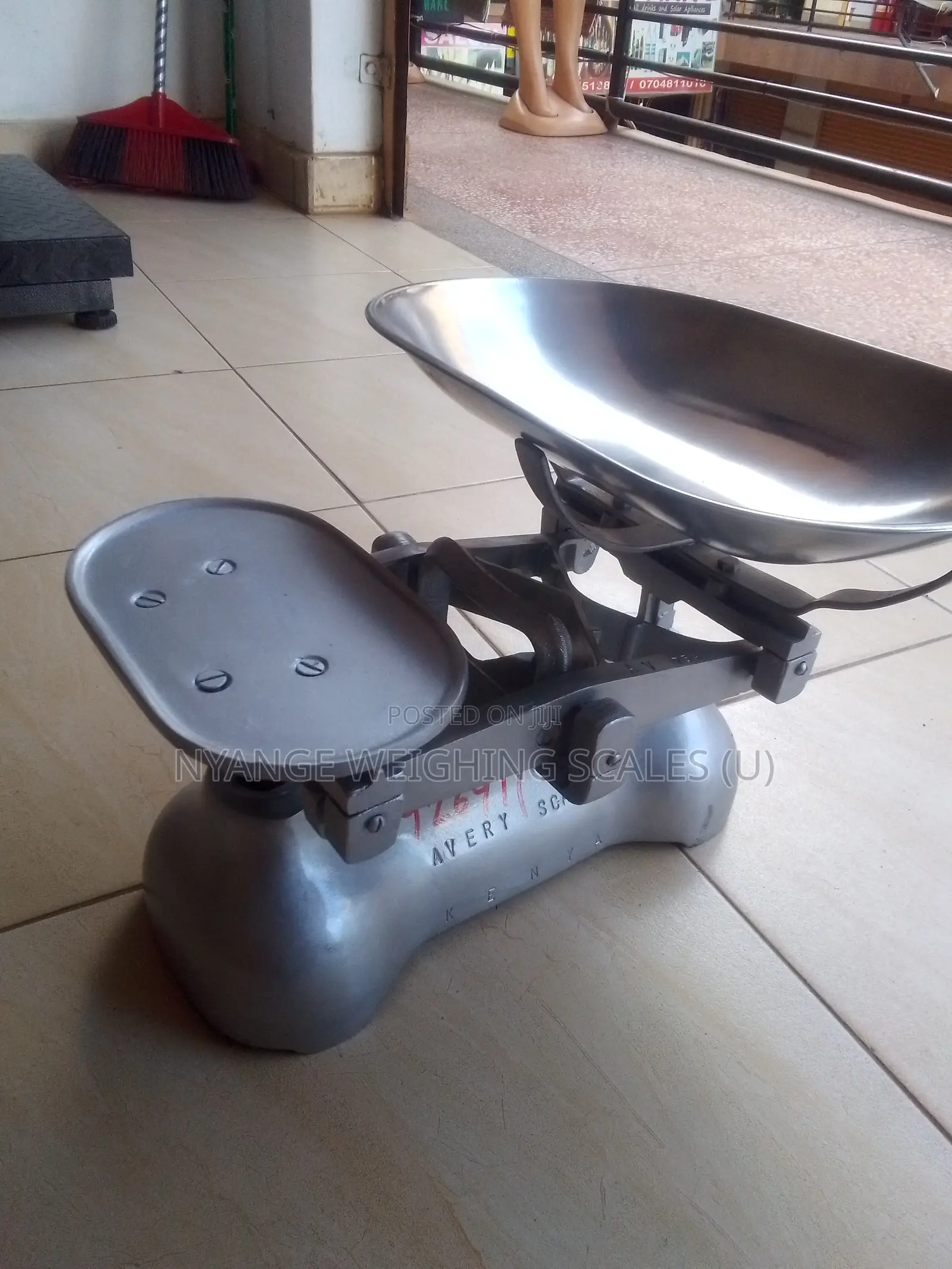 Silver Strong Counter Weighing Scale Mechanical Weigh Shop Weigh Scale