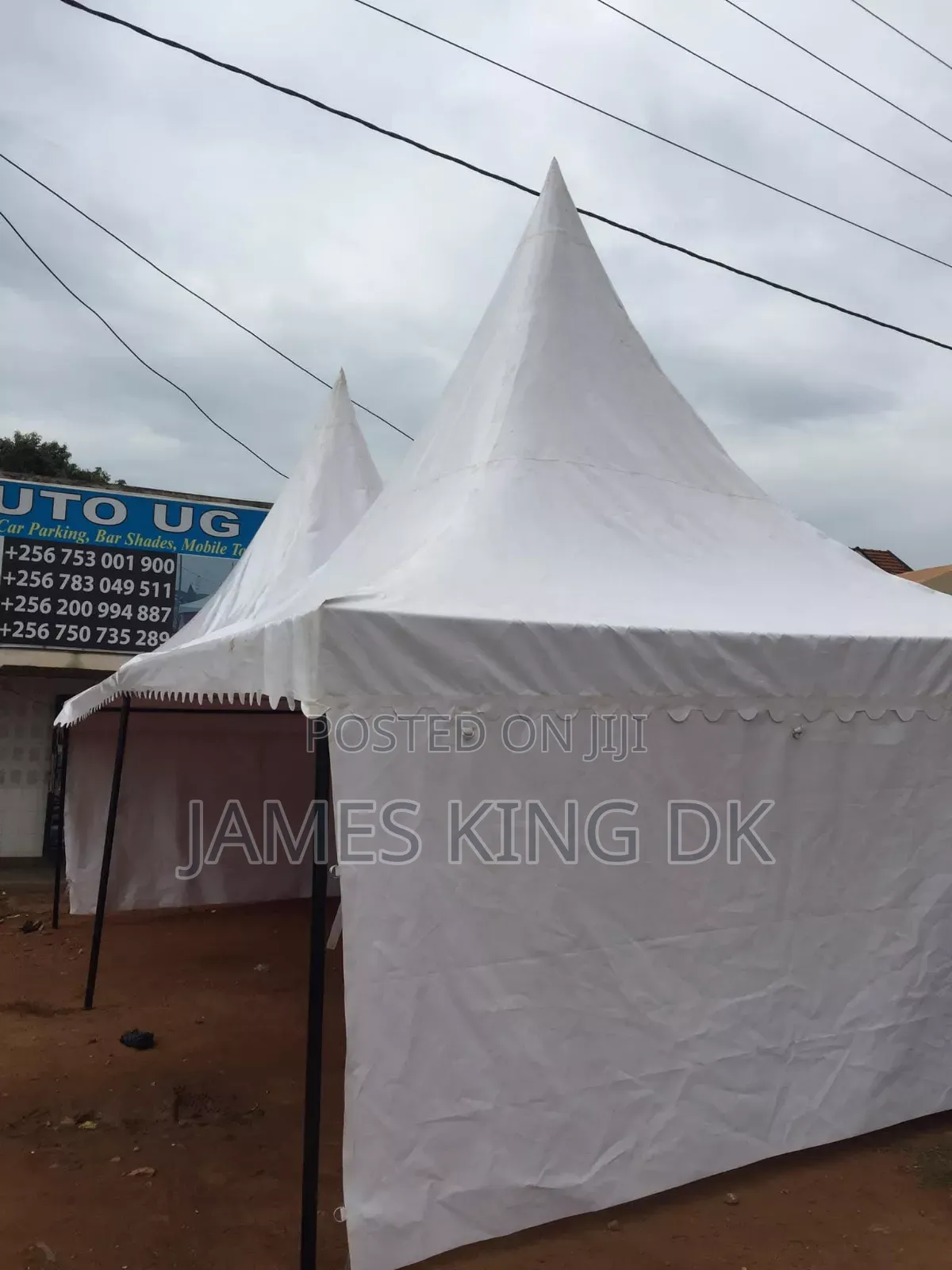 100 Seater Tent in Canopy Shape