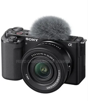 Sony Zv-E10 Camera With16-50mm F/3.5-5.6 Lens and Basic Bundle (Black)