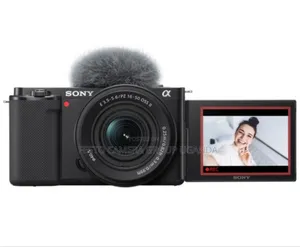 Sony Zv-E10 Camera With16-50mm F/3.5-5.6 Lens and Basic Bundle (Black)