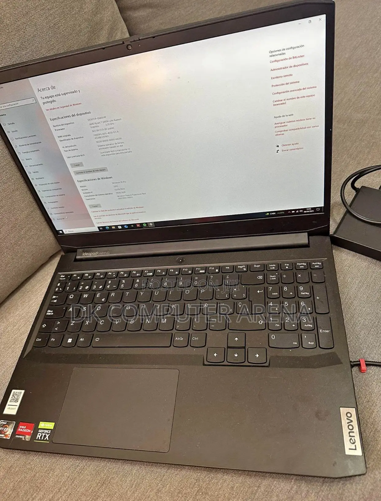 Laptop Lenovo V110 8GB AMD Ryzen 5 SSD 256GB