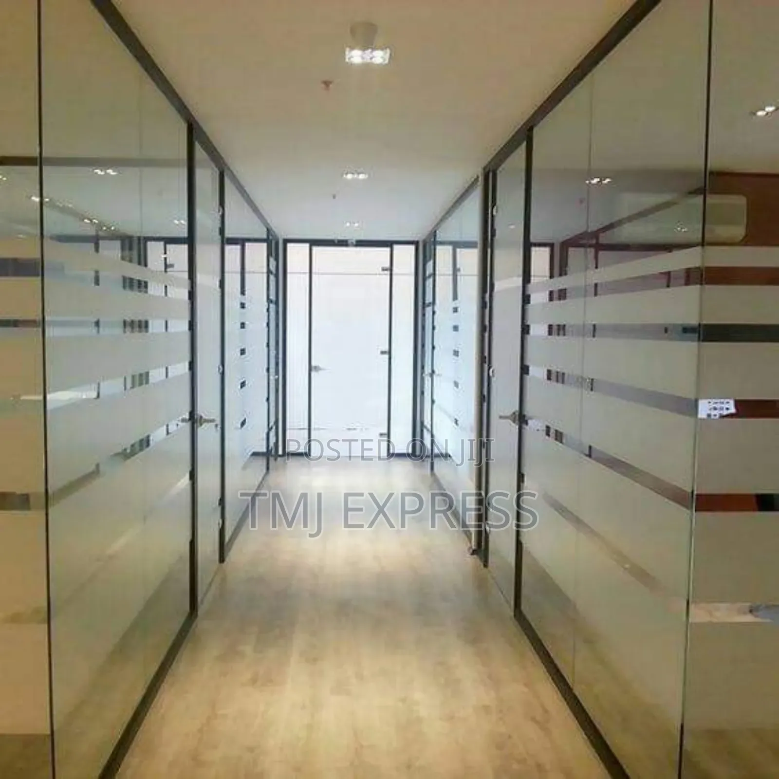 Aluminum Works and Partitioning Per Square Meter